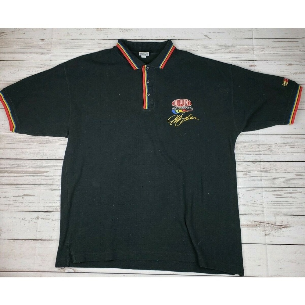 Winners Circle Nascar Dupont Embroidered Polo L